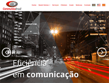 Tablet Screenshot of communicabrasil.com.br